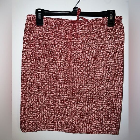 Vintage 90s Y2K skirt Drawstring small 100% Cotton - Picture 8 of 8